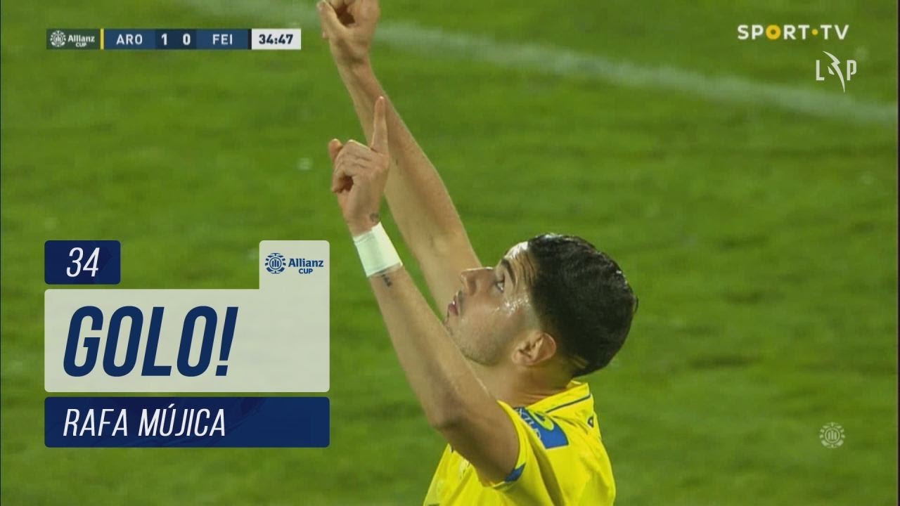 Incredible Free Kick Wins Match! Golo Rafa Mújica Scores Stunning Goal for FC Arouca ⚽
