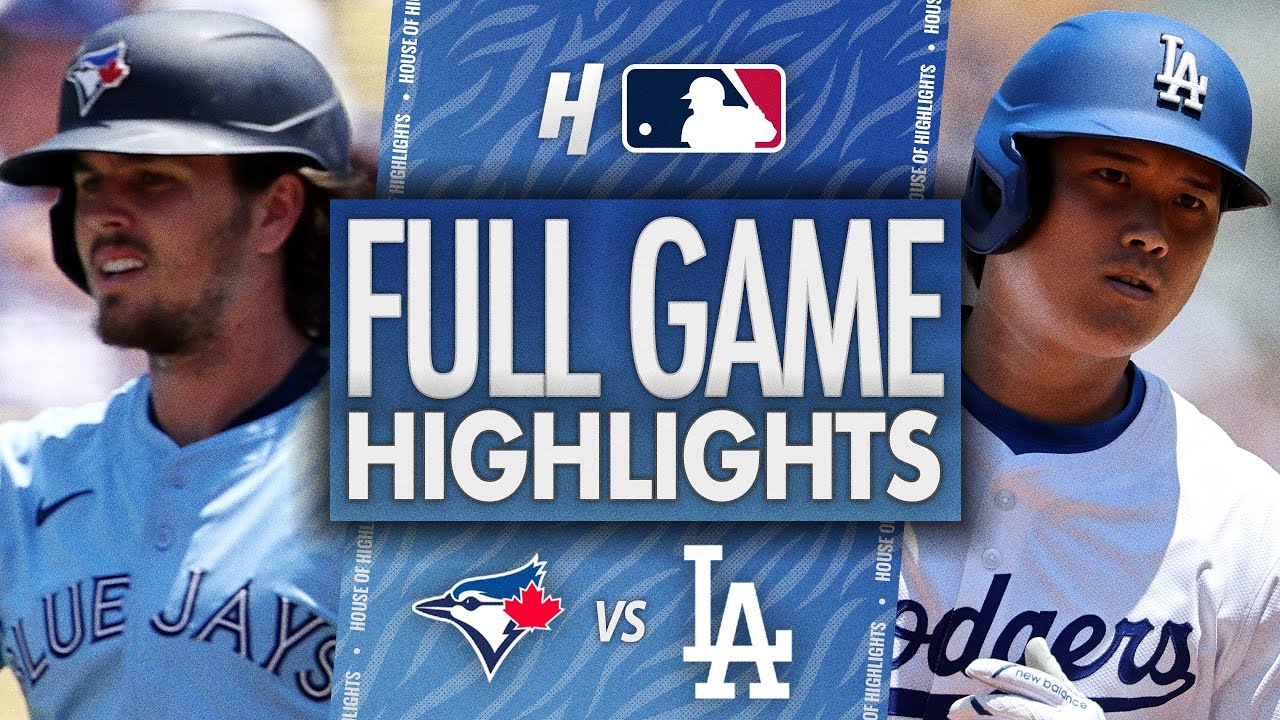 Blue Jays vs Dodgers Full Game Highlights | Aug 10, 2025