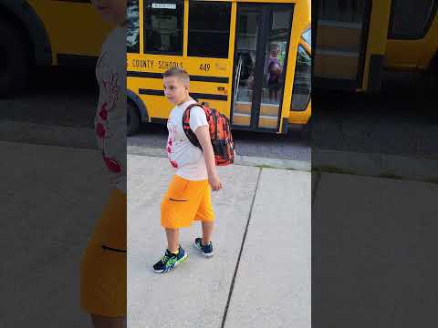 Enter the Bus - The First Day of School | Preston August 1st 2023