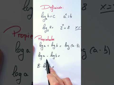 Propiedades de los Logaritmos