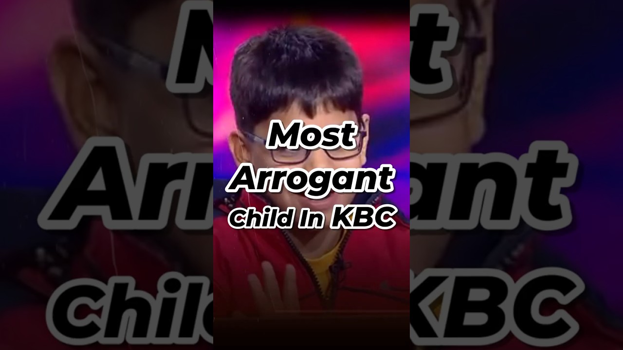 Hilarious & Arrogant 10-Year-Old Steals the Show on KBC 17! 😂