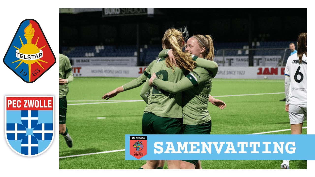PEC Zwolle Vrouwen Verplettert Telstar Vrouwen met 4-0 overwinning ⚽