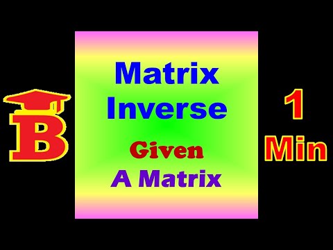 Inverse of a Matrix