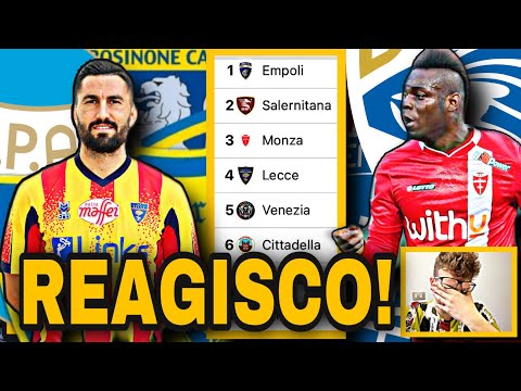 REAGISCO ALLA MIA PREDICTION DELLA CLASSIFICA FINALE DI SERIE B 2020-21