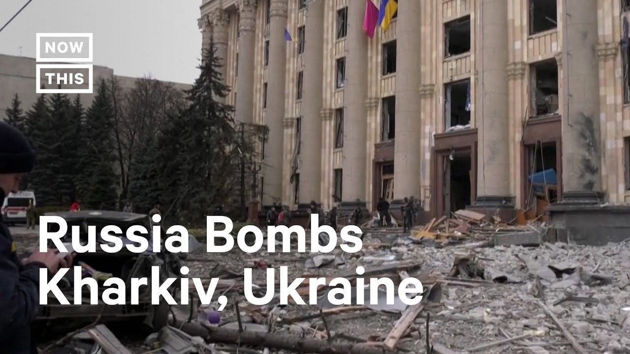 Russia Bombs Ukraine's 2nd Largest City Kharkiv 🇺🇦