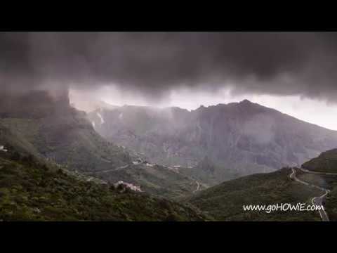 Heavy Clouds Over Teno Mountains 🌥️