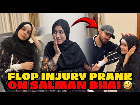 Ghazal api or Kissa api ny Salman bhai pr injury prank kiya🤪|| Salman bhai ny camera pakar liya😭