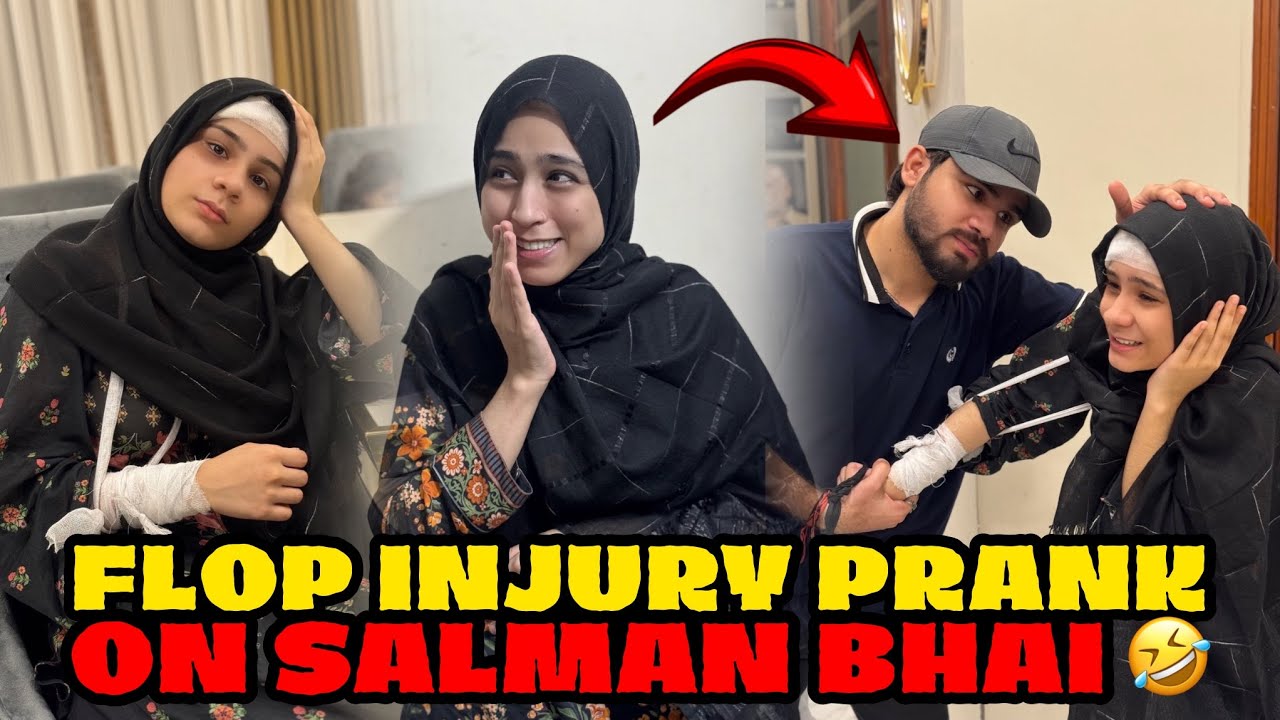 Hilarious Prank! Ghazal & Kissa API Injure Salman Bhai 😱 | Must-Watch Vlog