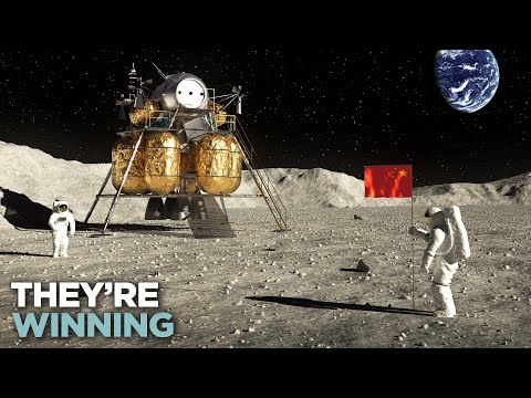 China’s Plan To Win The Moon ⚡️
