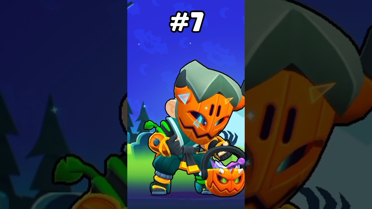 Ranking das skins do FANG 👟 #brawlstars