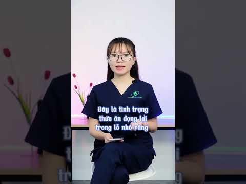 Đọng thức ăn tại lỗ nhổ răng #shorts #nhakhoathuyanh #xuhuong