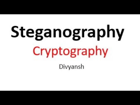 steganography By Tripathi Sir