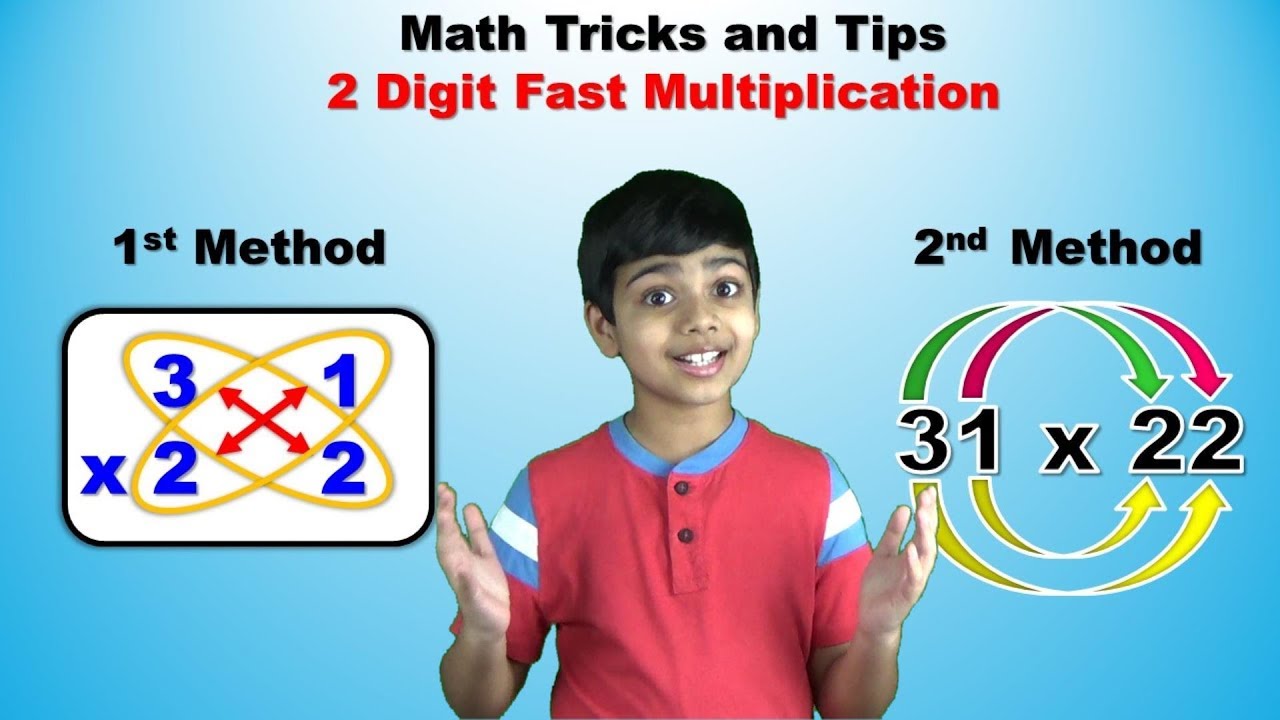 2 Quick & Easy 2-Digit Multiplication Tricks 🧠 | Save Time & Master Math Fast