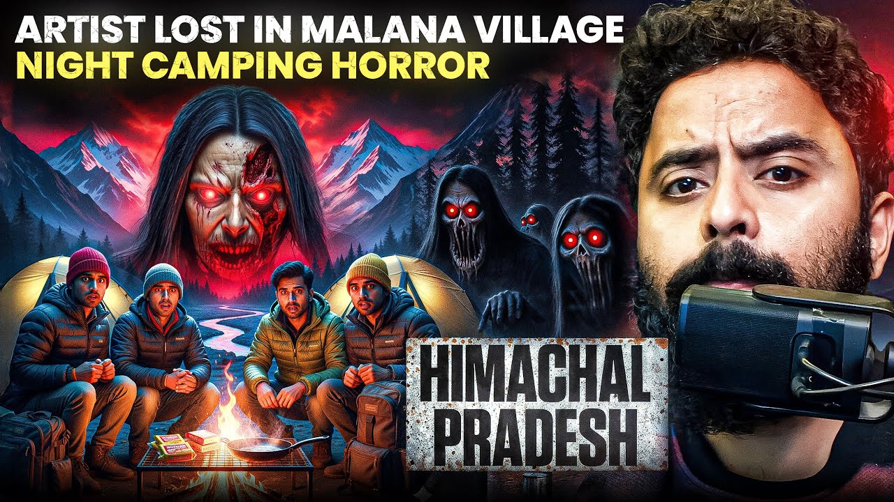Terrifying Night Camping in a Remote Himalayan Village 😱 | Spine-Chilling Himachal Horror Story