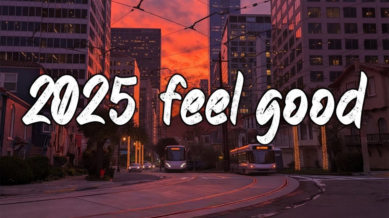 2025 Feel Good Summer Vibes ๐ถ | Ultimate Roadtrip Playlist
