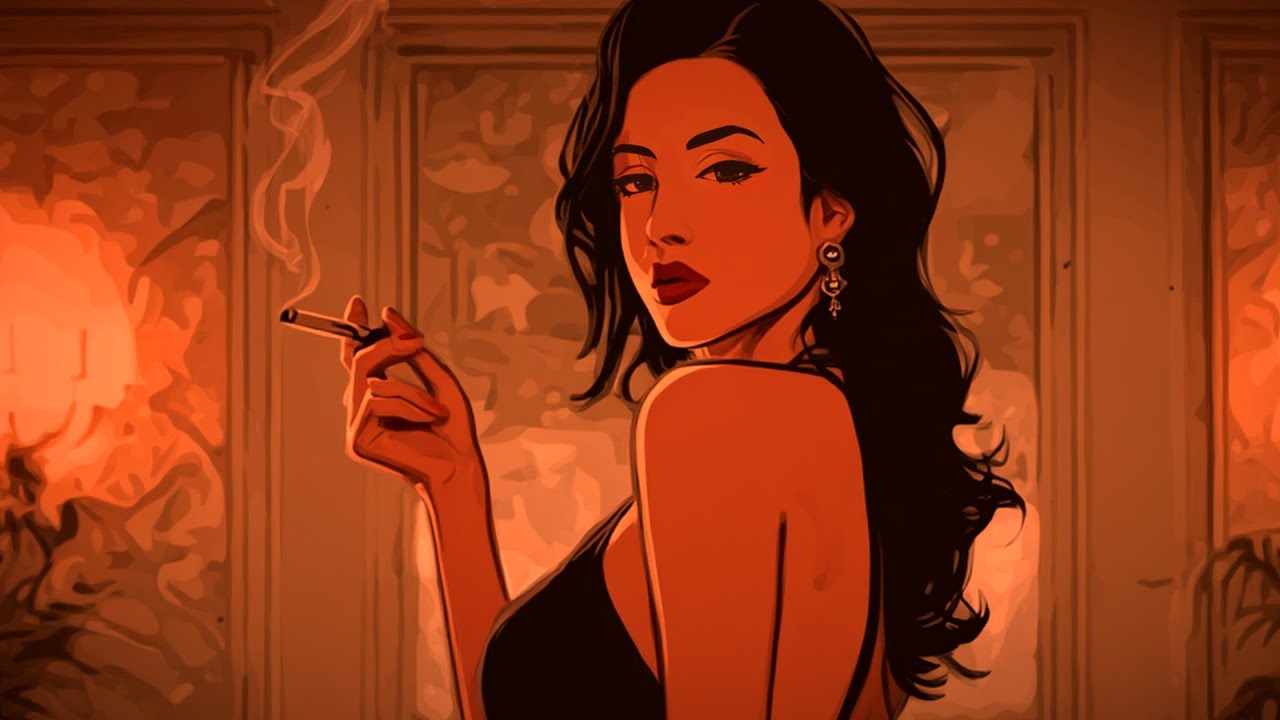 Nightfall Jazz Lovers in 1940s New York 🎷