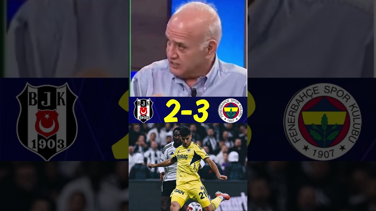 Fenerbahçe's Dramatic 3-2 Victory Over Beşiktaş – Ahmet Çakar's Expert Analysis ⚽