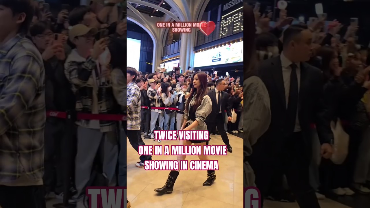 TWICE Celebrates 10th Anniversary at 'One in a Million' Movie Screening 🎬