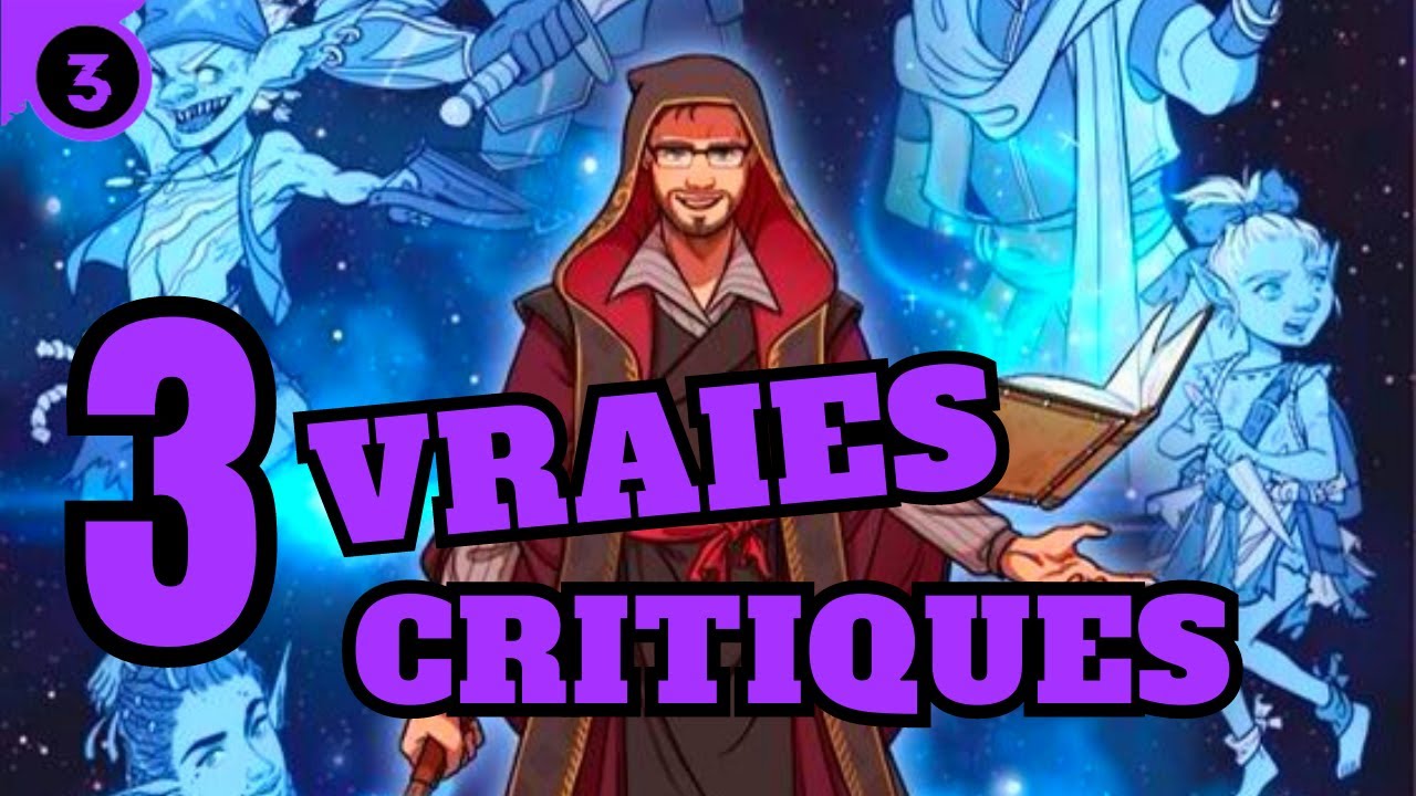 Critiques du JDR et des actual plays 🎲