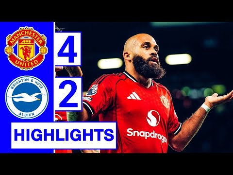 Manchester United vs Brighton 4-2 Highlights | Brian Mbeumo 2 Goal 