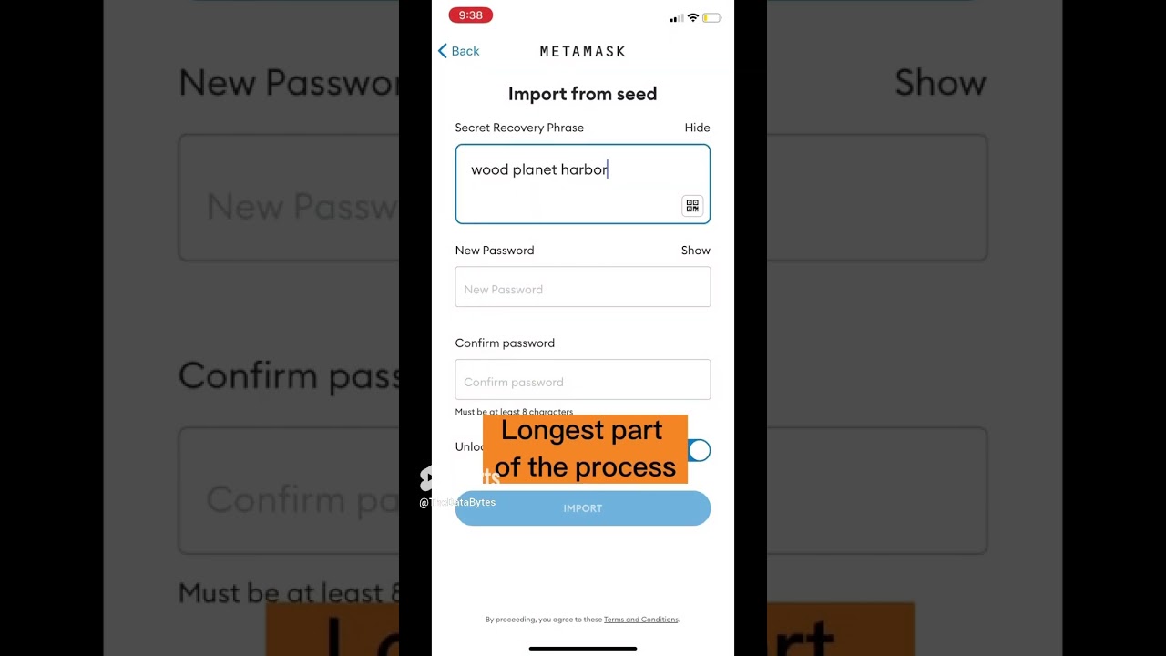 Easily Recover Your MetaMask Wallet Using Your Seed Phrase π
