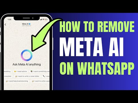 How to Remove META ai on Whatsapp