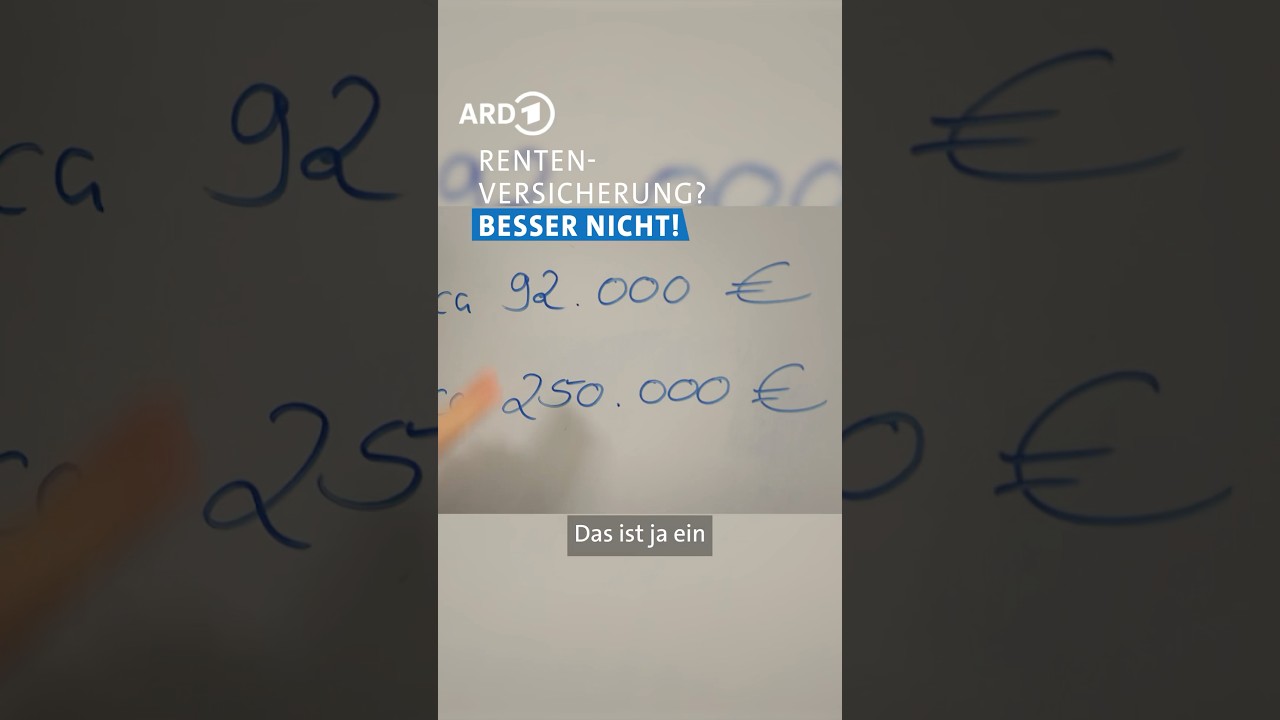 ETFs vs. Rentenversicherungen: Bessere Altersvorsorge? 💶