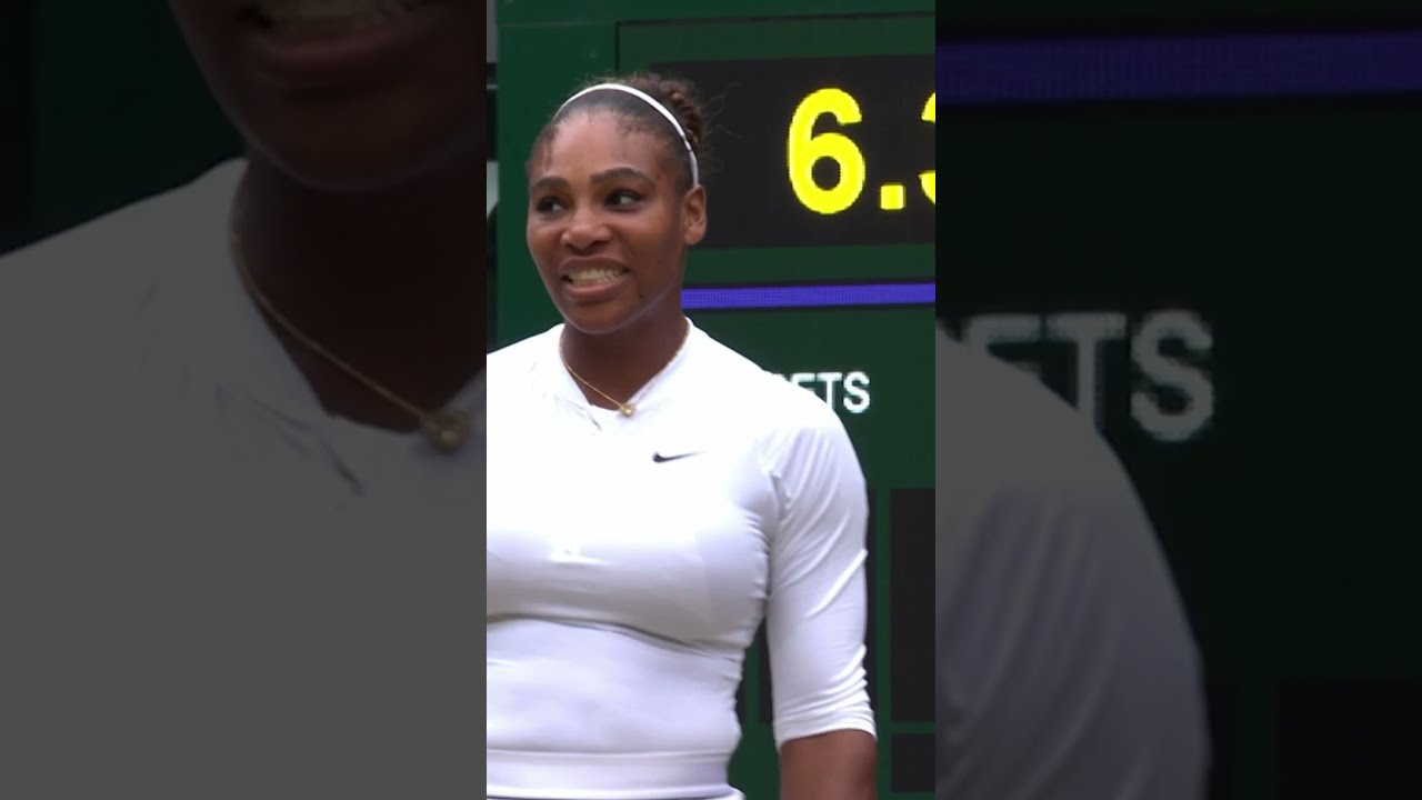 Serena Williams Hits 138mph Serve at Wimbledon 🎾