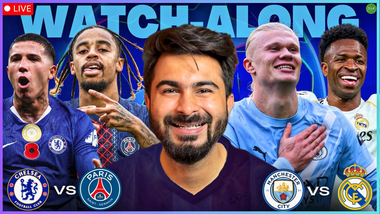 Post Match- City v Madrid | Chelsea v PSG | Arsenal v Leverkusen UCL Watchalong LIVE | TFHD