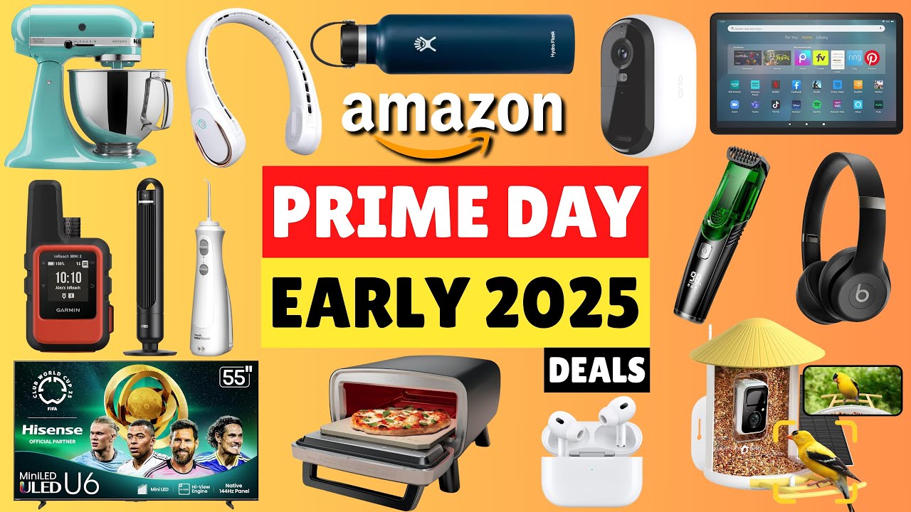 30 Top 30 Early Amazon Prime Day Deals 2025 🎉