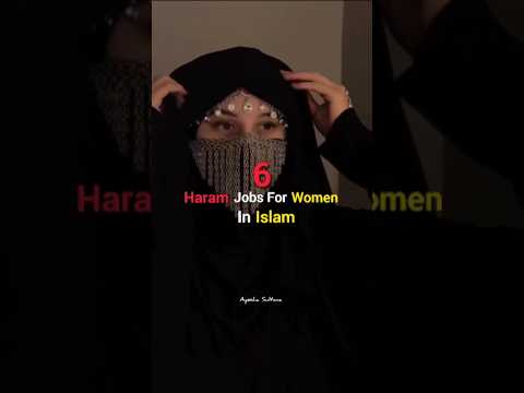 Haram Jobs for Women in Islam 😔