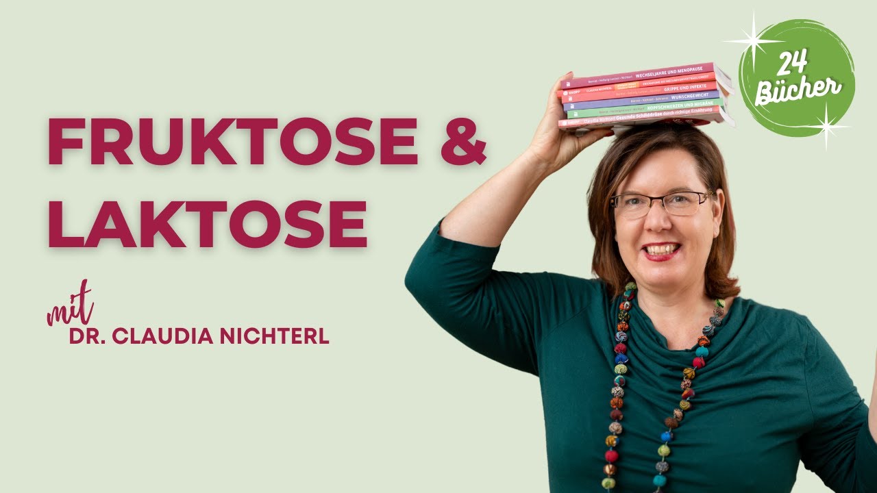 Fruktose & Laktose: 24 Tage, 24 Bücher, 24 Rezepte 📚