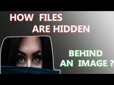 HOW FILES AND DATA ARE HIDDEN BEHIND AN IMAGE, STEGANOGRAPHY AND ENCRYPTION & LOGIC