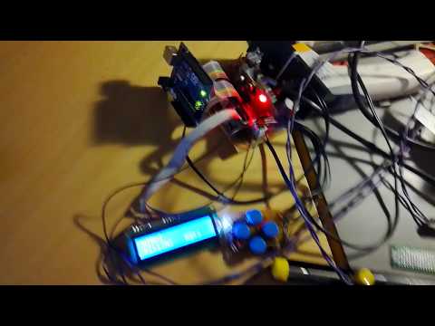 Ilmahirviradan moottorin testausta / Air rifle moose track motor testing