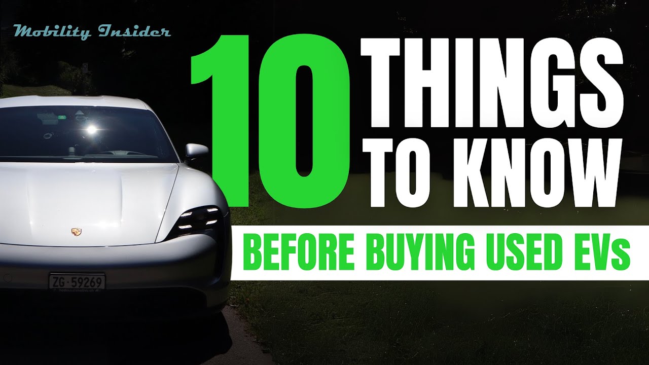 Thinking of Buying a Used EV in 2025? Top 10 Tips You Need to Know 🚗