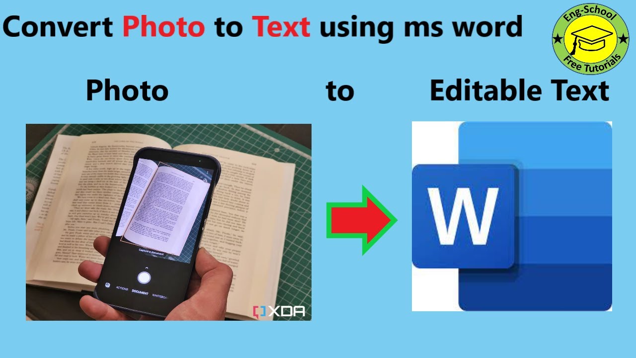 Convert Image to Editable Word Document 📄