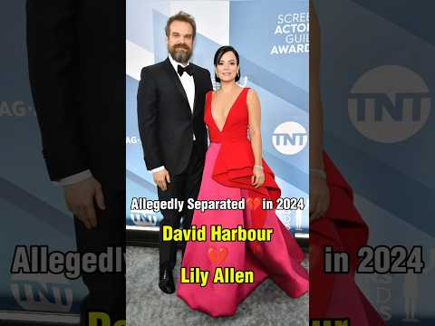 David Harbour love story, ex-girlfriends and Lily Allen đ #hollywood #love #davidharbour