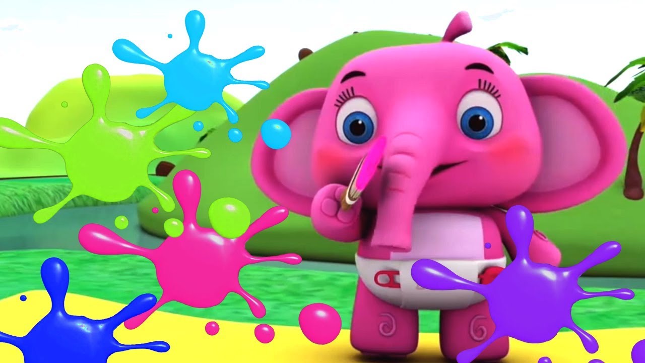 Canções de Cores para Crianças: Aprendendo com Música e Animação