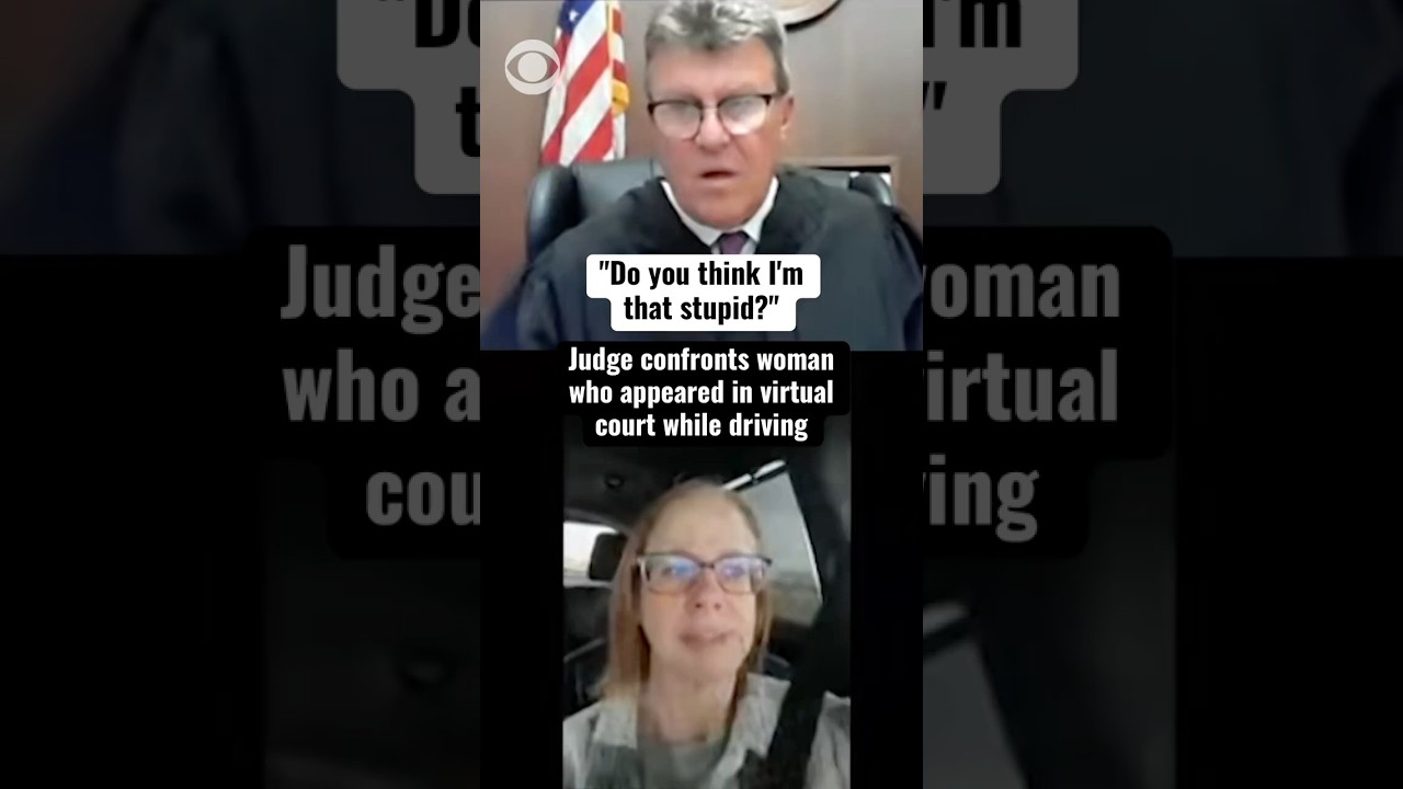 Judge Confronts Woman in Virtual Court While Driving 🚗