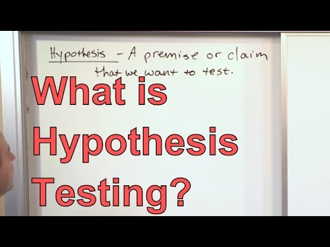 Intro to Hypothesis Testing in Statistics - Hypothesis Testing Statistics Problems & Examples