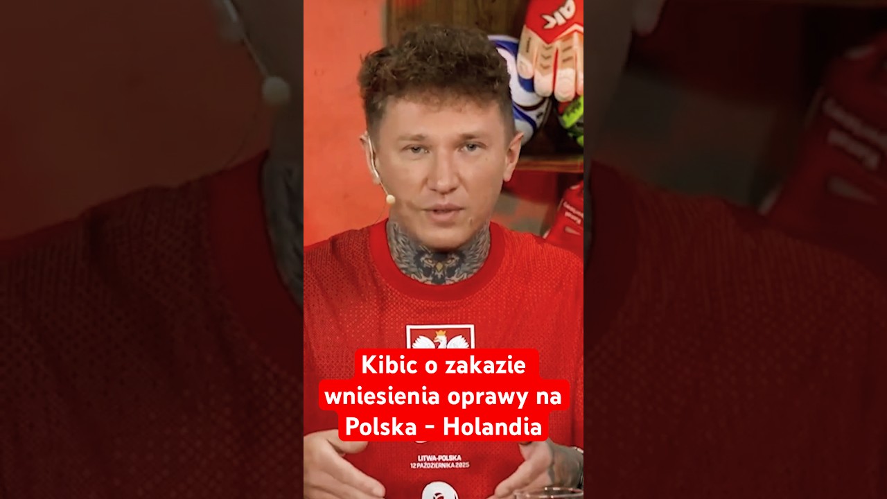Polska vs Holandia | Kibic z Zakazem Wniesienia Oprawy na Mecz 🇵🇱