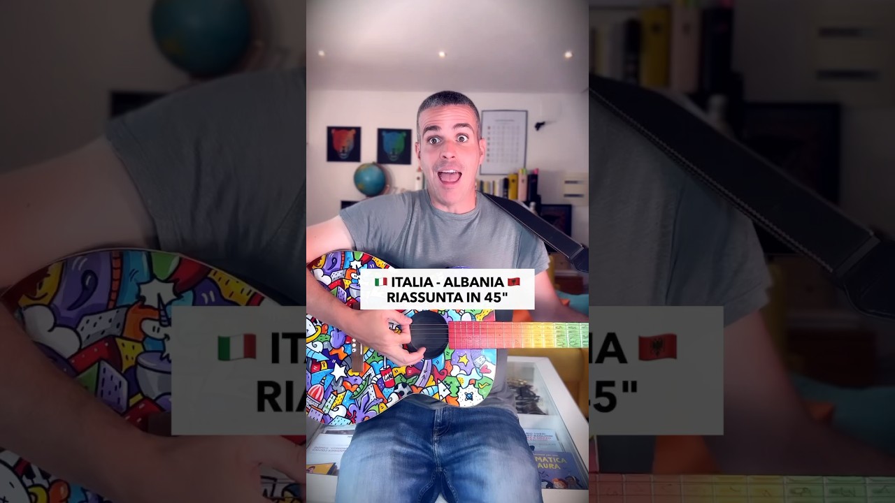 Italia 🇮🇹 vs Albania 🇦🇱 in Under 45 Seconds! 🤩🔥