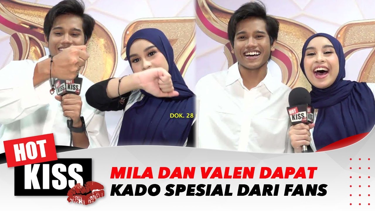 Gemas! Mila & Valen DA 7 Terima Gelang Kembar Spesial dari Fans 💖