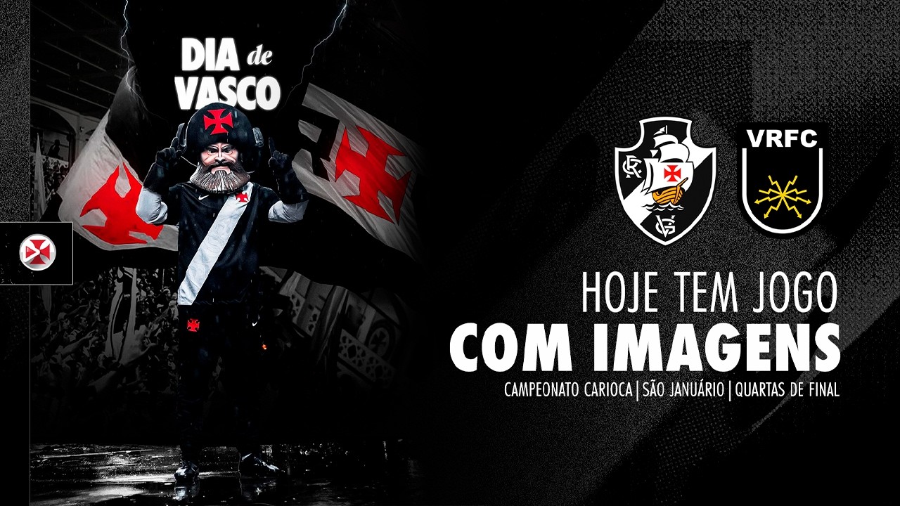 AO VIVO E COM IMAGENS - VASCO x VOLTA REDONDA | CARIOCA 2026 - QUARTAS DE FINAL