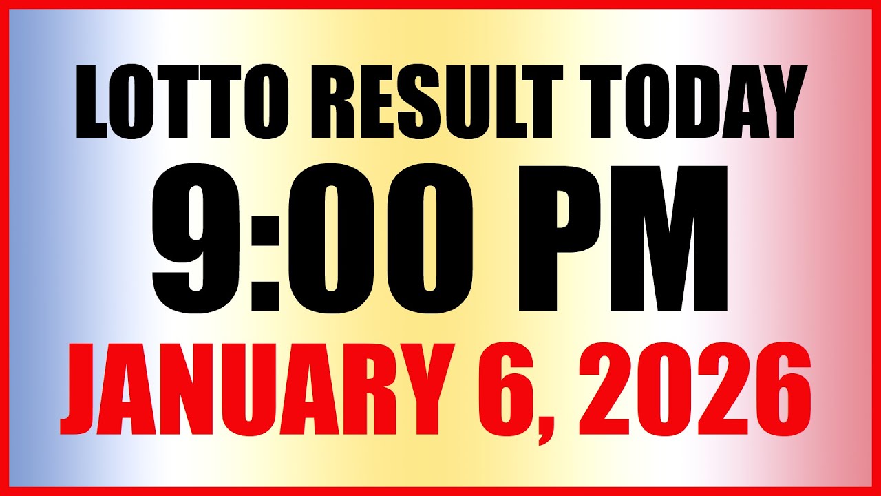 Lotto Result Today 9pm Draw January 6, 2026 Swertres Ez2 PCSO