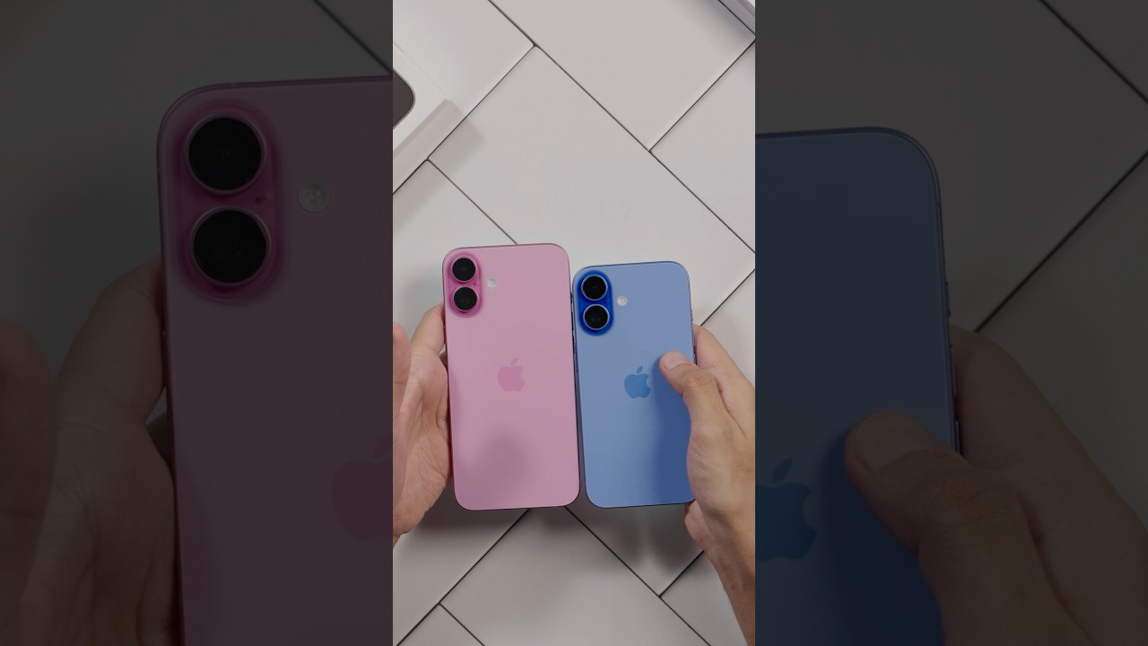iPhone 16 vs iPhone 16 Plus Comparision #smartphone