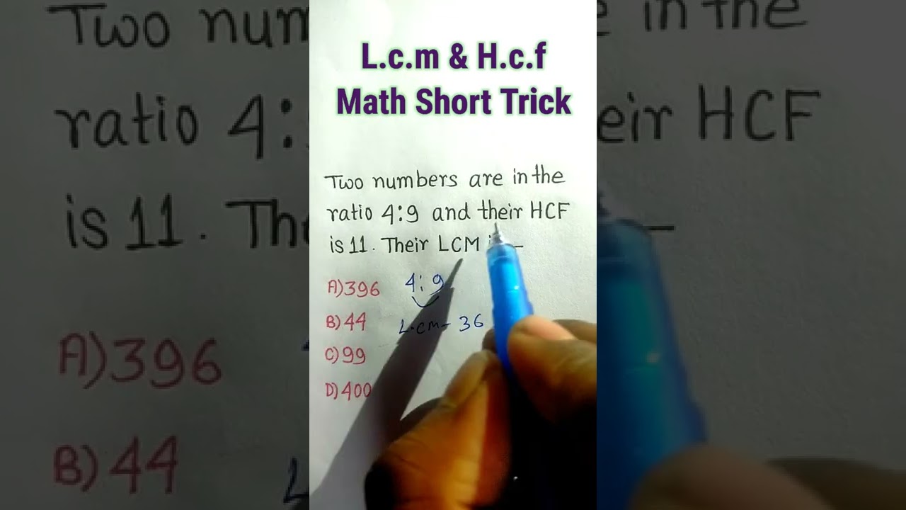 HCF & LCM Math Tricks for RRB Preparation 📊