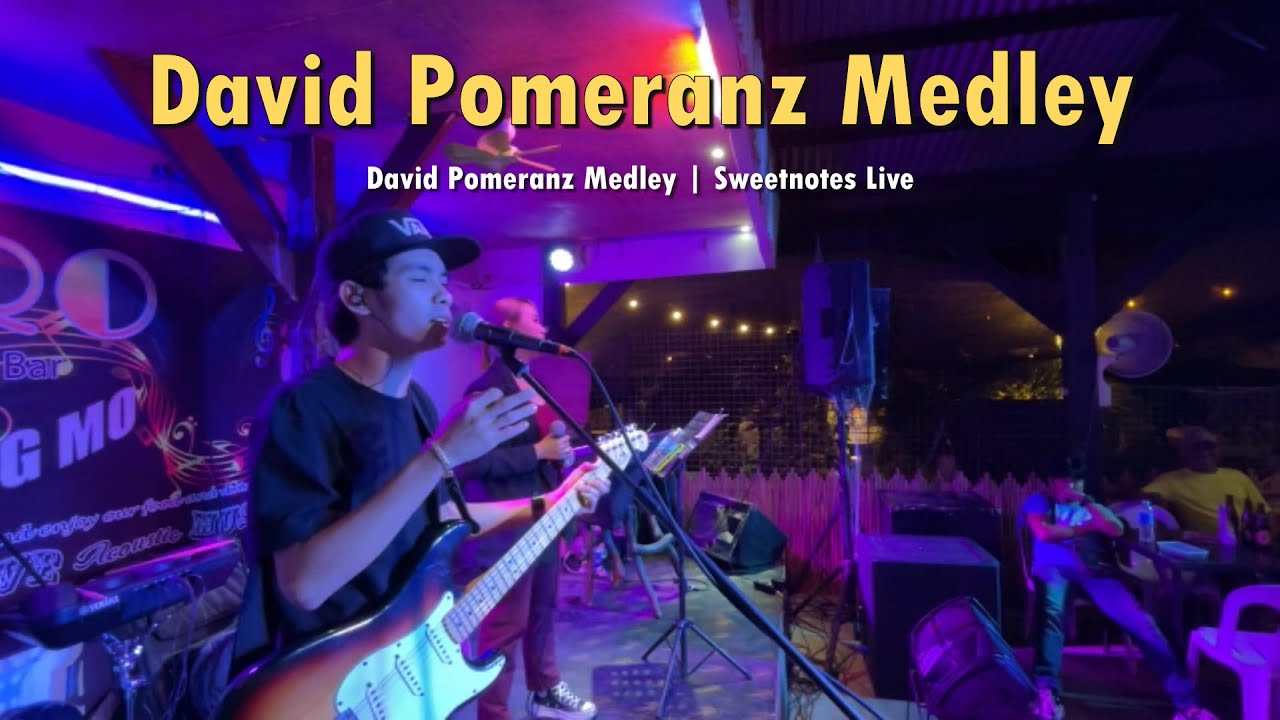 David Pomeranz Medley | Sweetnotes Live 🎶