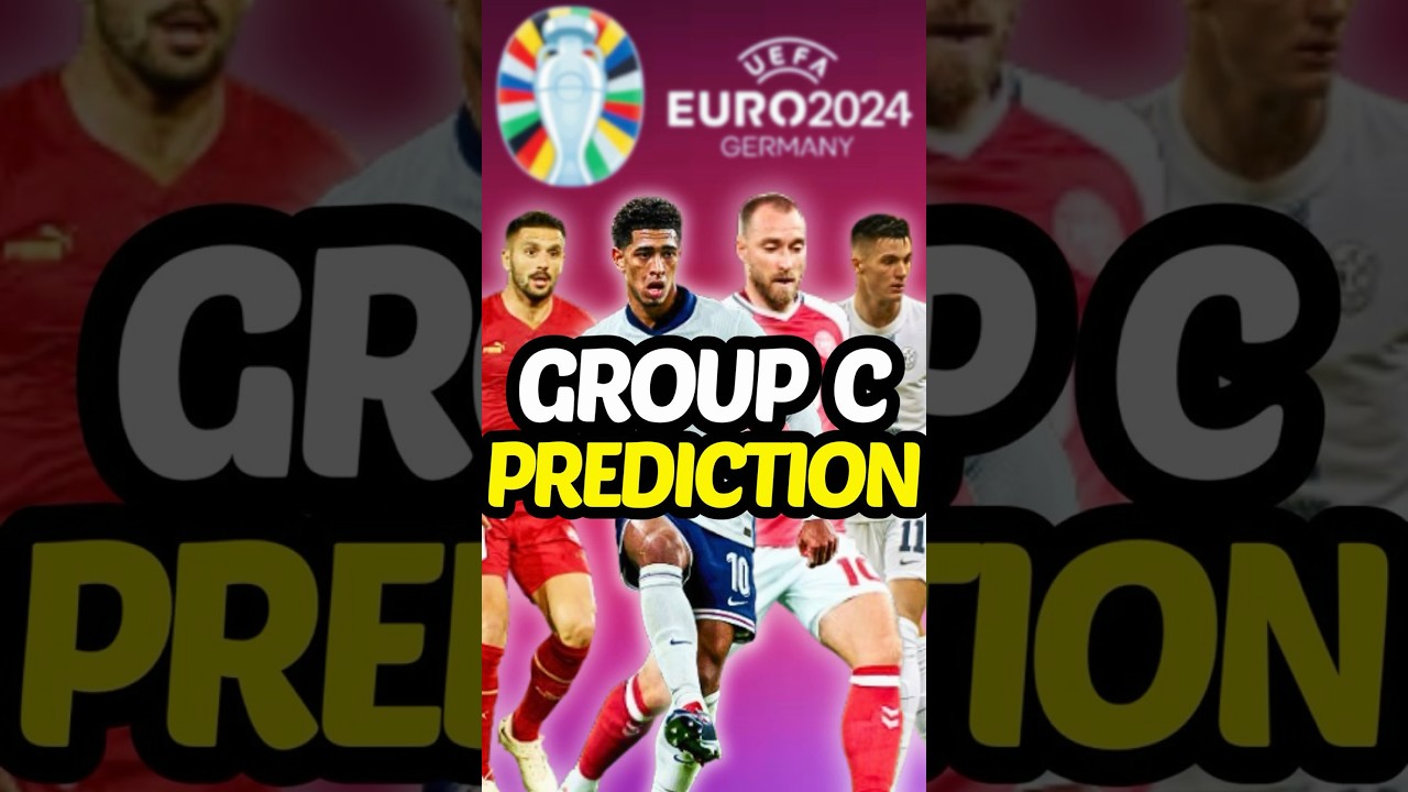 Euro 2024 Group C Predictions 🇸🇮🇩🇰🇷🇸
