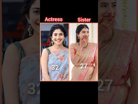 South actress V's sister Age #saipallavi #shorts #viral #actrees #images ...
